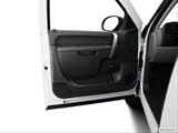  Inside of driver's side open door, window open photo